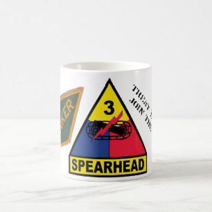 3rd För färgändring för Armored uppdelning mug Magisk Mugg