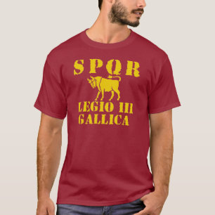 3rd Gallica romerska legionT-tröja för 03 Julius T Shirt