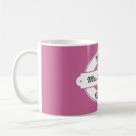 3rd Gåva för gillande för klasslärarepersonlig Kaffemugg