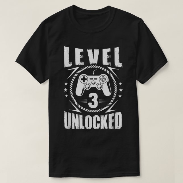 3rd Grade Back To School Level Unlocked Kids T-Shi T Shirt (Design framsida)