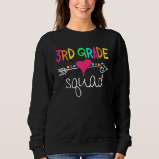 3rd Grade Squad Third Teacher Student Team Back To T Shirt