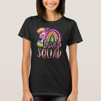 3rd Grade Squad Tie Dye Back To School Teacher Stu T Shirt