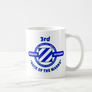 3RD INFANTERIUPPDELNING " STEN AV MARNEN " KAFFEMUGG