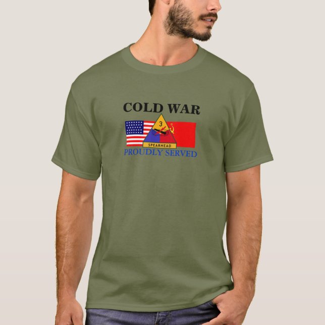 3RD KALLA KRIGETT-TRÖJA för ARMORED UPPDELNING T-shirt (Framsida)