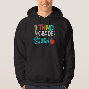 3rd Klass Squad Team Crew Back School Studenten T Hoodie