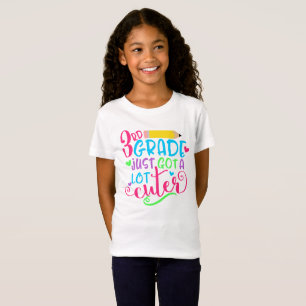 3rd Klassen fick precis ett lott mer gullig back T-shirt