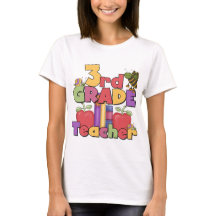 3rd klassTshirts och gåva för kryp och för äpplen