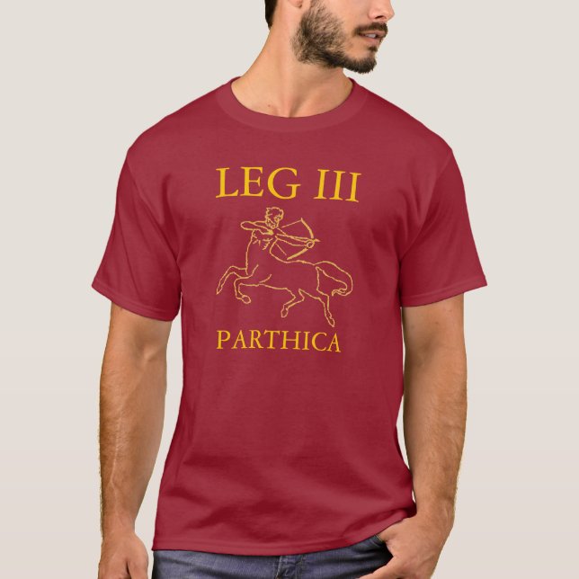 3rd legion för romare t-shirt (Framsida)