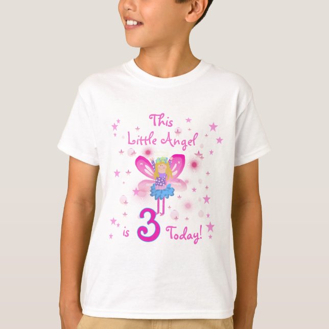 3rd Lite ängelfödelsedagTshirts och gåvor Tröja (Framsida)