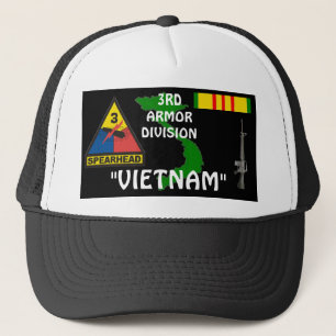 3rd Lock för boll för ArmoruppdelningsVietnam Truckerkeps