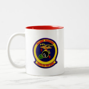 3rd marin- uppdelningsvietnam vet Två-Tonad mugg