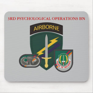 3RD PSYKOLOGISK FUNKTIONSBATALJON MOUSEPAD MUSMATTA
