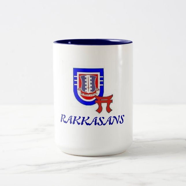 3rd Rånar det 187. infanterit för Bn Två-Tonad Mugg (Center)