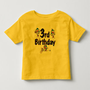 3rd Sock monkeybaseballfödelsedag Tee