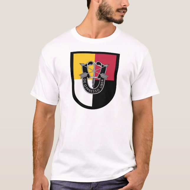 3rd Speciell prålig styrkagrupp T-shirt (Framsida)