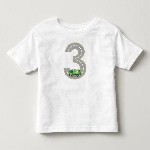 3rd T-tröja för födelsedagsoporlastbil T-shirt