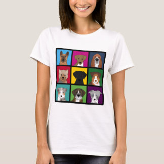 3x3 Hunde T Shirt