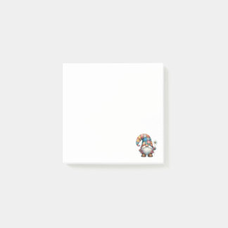 3x3 Post-It Notis med Liten Tomte Design Block