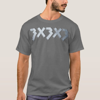 3x3x3 t shirt