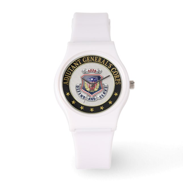 [400] AG Corps Regimental Insignia [3D] Armbandsur (Framsida)