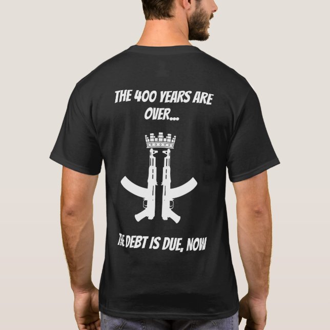 400 år är över t shirt (Baksida)