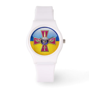 [400] Det ukrainska Luft Force Emblem Armbandsur