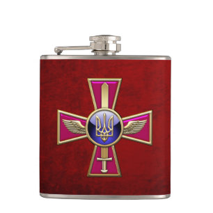 [400] Det ukrainska Luft Force Emblem Fickplunta