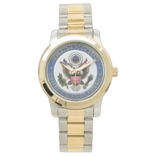 [400] Emblem [3D] från USA:s utrikesdepartement (D Armbandsur