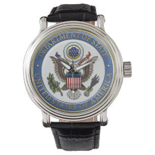 [400] Emblem [3D] från USA:s utrikesdepartement (D Armbandsur