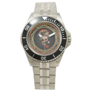 [400] Golden Chinese Dragon Fucanglong Armbandsur