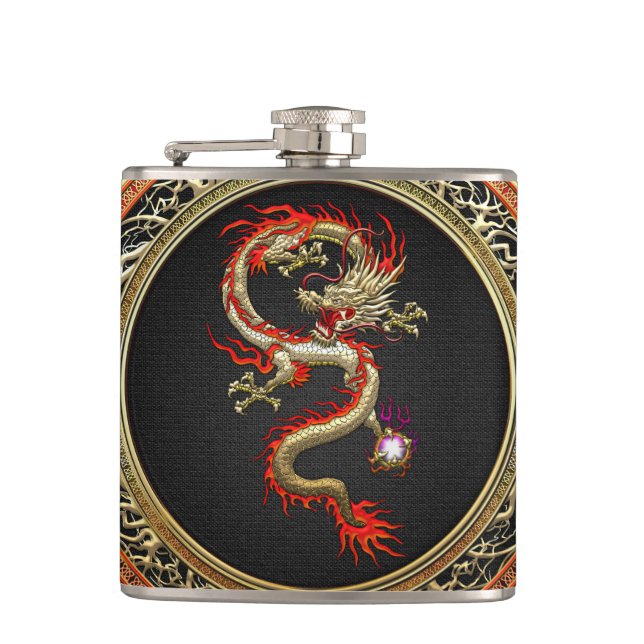 [400] Golden Chinese Dragon Fucanglong Fickplunta (Framsidan)