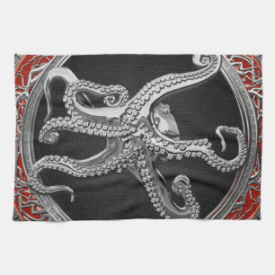 [400] Helig Silver Octopus i defensiv post Kökshandduk