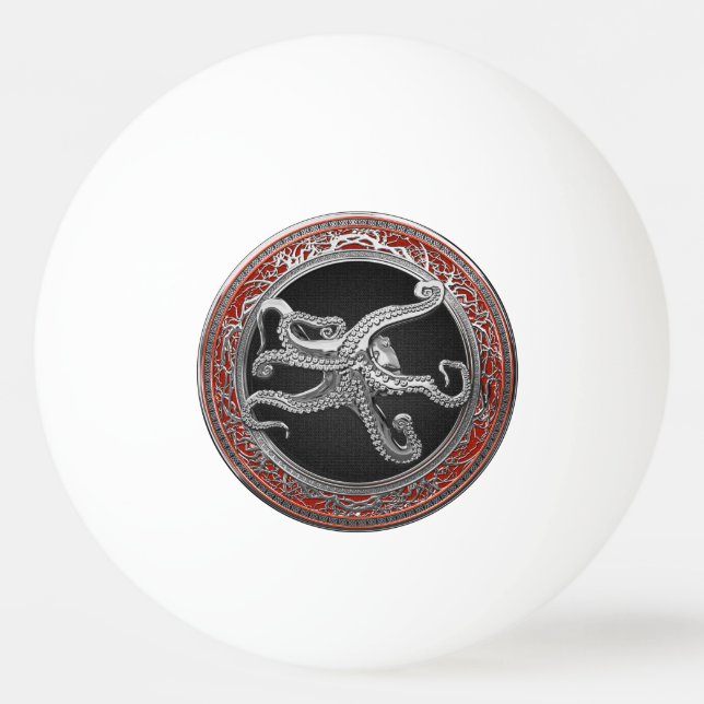 [400] Helig Silver Octopus i defensiv post Pingisboll (Framsidan)