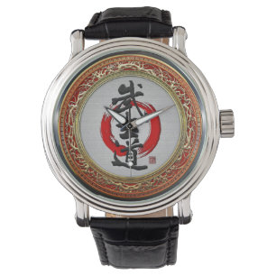 [400] Japansk calligrafi - Bushido Armbandsur