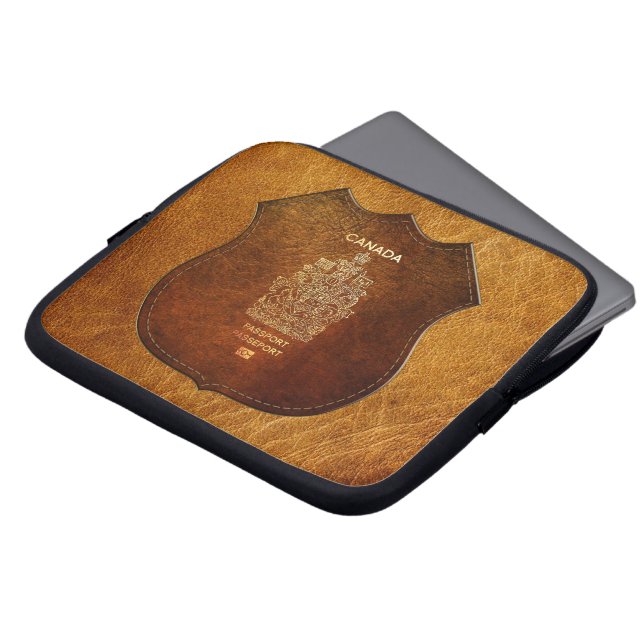 [400] Kanadensiskt passskydd Laptop Fodral (Framsida topp)