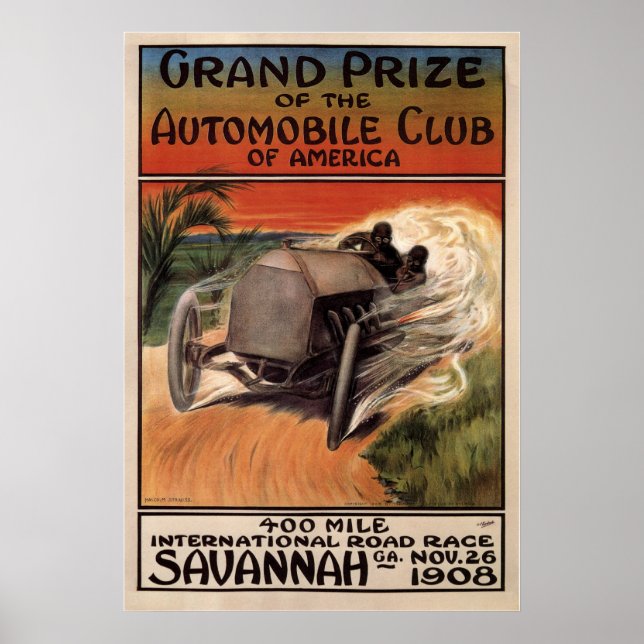 400 miljoner Internationell Road Tävling Savannah  Poster (Framsidan)