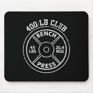 400 Pund Bänkpress Klubb Gym Styrkelyft P Musmatta