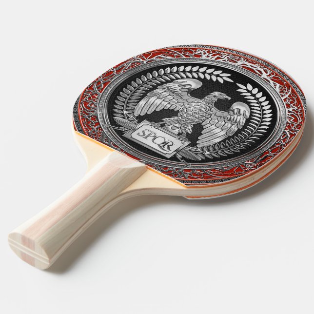 [400] Silver romersk kejsardöme Pingisracket (Ryggvinkel)