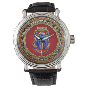 [400] Treasure Trove: Ancient Egyptian Scarab Armbandsur