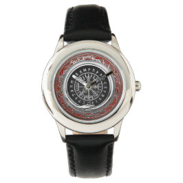 [400] Vegvisir - Viking Silver Magic Runic Compass Armbandsur
