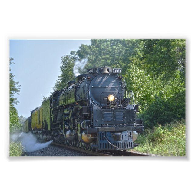 4014 Steam Locomotive Fototryck (Framsidan)