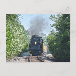 4014 Steam Locomotive Postcard Vykort