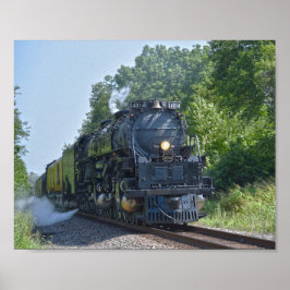 4014 Steam Locomotive Poster