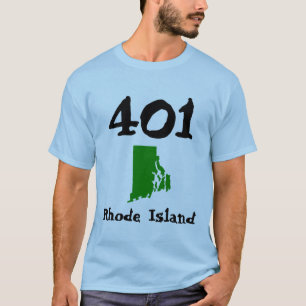 401, områdeskod för Rhode island RI-havsområdet Tee