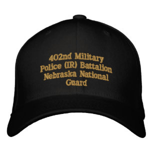 402:a militärpolisen Bn. Broderad Keps