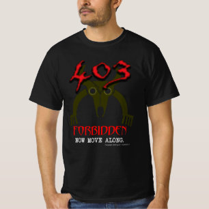403 Ej tillåtet T-Shirt