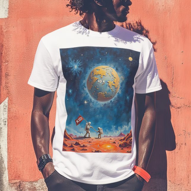 404 Astronaut Galaxy Tee (Skapare uppladdad)