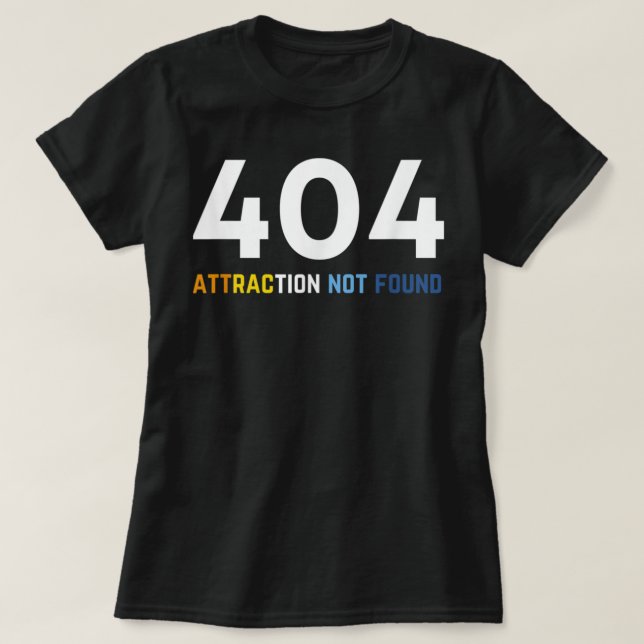 404 Attraktion hittades ej, Lungt Pride, Aro T Shirt (Design framsida)