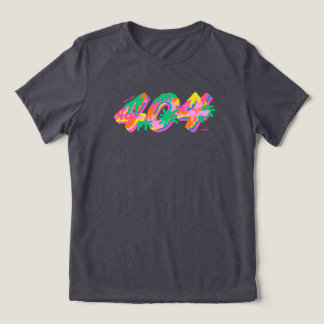 404 Coded Drip Typography PNG | Färgglatt Smältand T Shirt