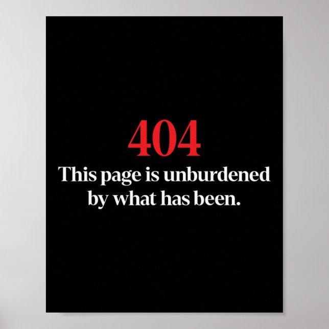 404 Den här sidan är obelastad av vad som har vari Poster (Framsidan)